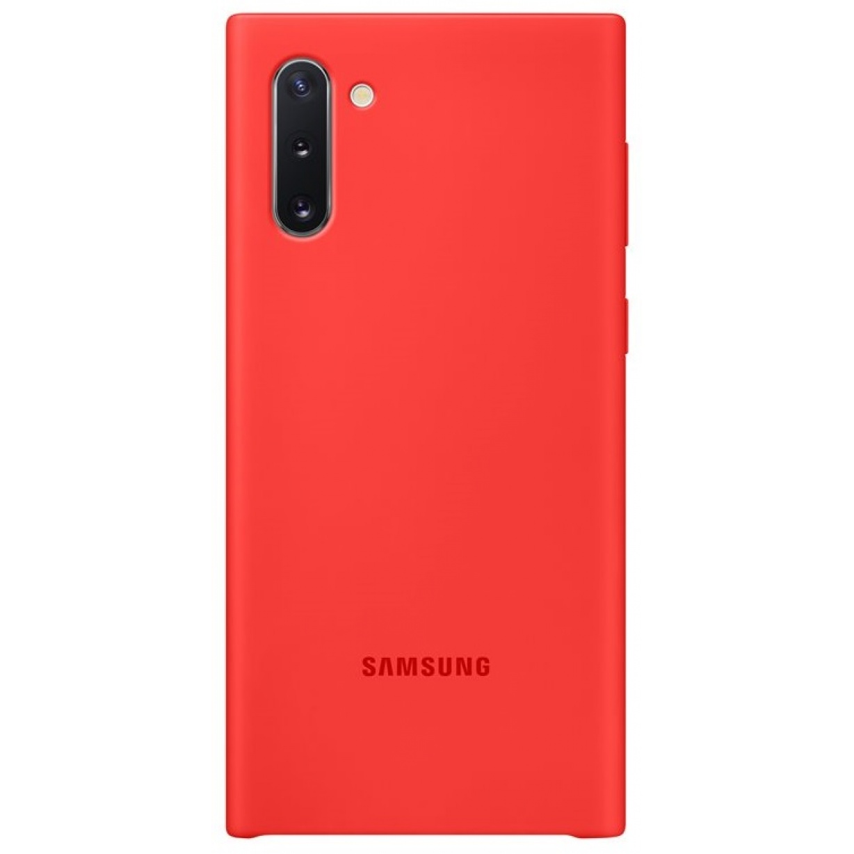 Nugarėlė N970 Samsung Galaxy Note 10 Silicone Cover Red
